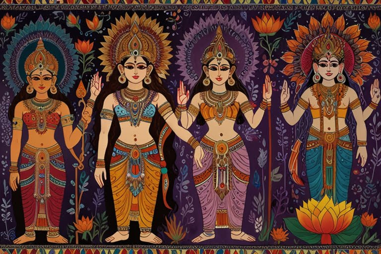 The Magic of Madhubani Uncover Fascinating Myths and Motifs 2 Madhubani