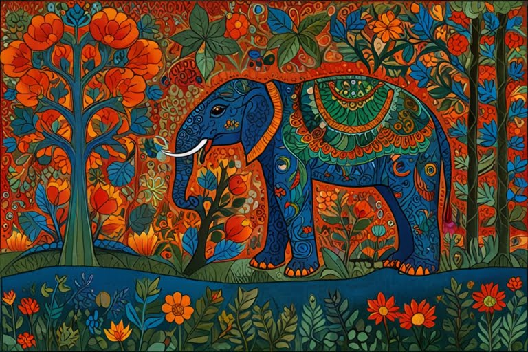 The Magic of Madhubani Uncover Fascinating Myths and Motifs 6 Madhubani