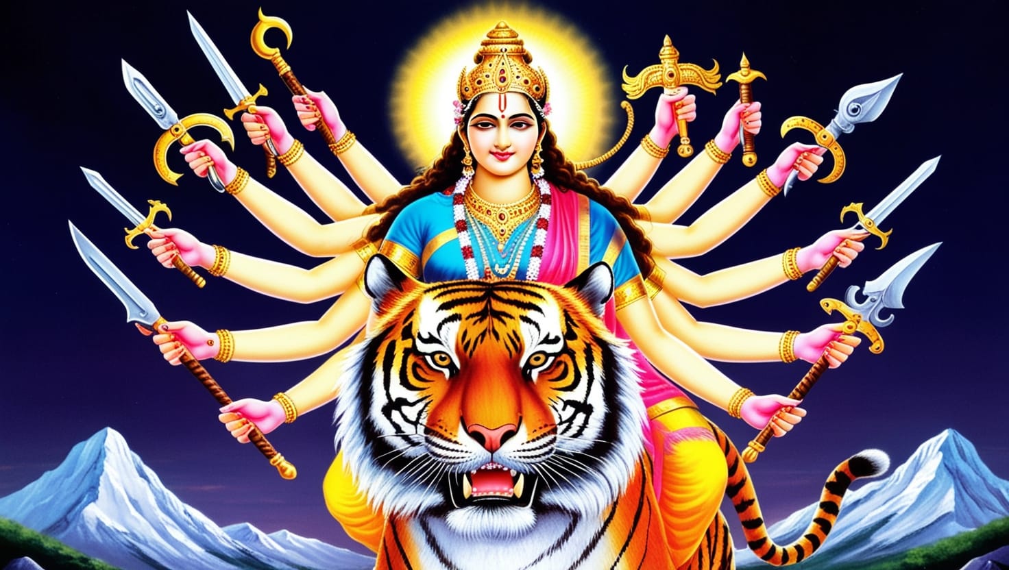 Navratri Day 3 Chandraghanta