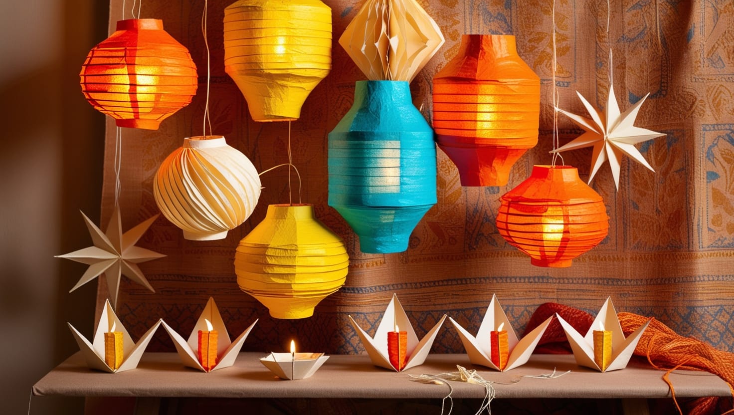 paper lanterns indian craft hub paper lanterns indian craft hub