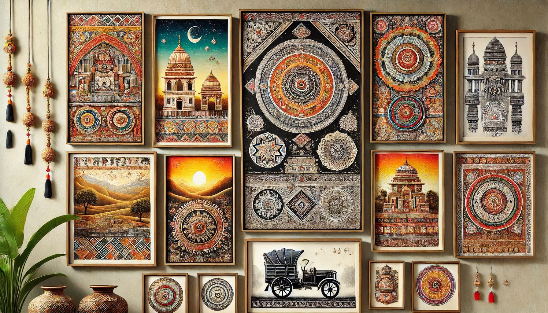 Ethnic Art and Paintings Indian Craft Hub